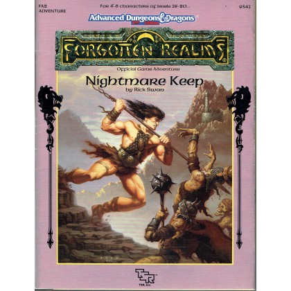 FA2 Nightmare Keep (jdr AD&D 2ème édition - Forgotten Realms en VO) 002