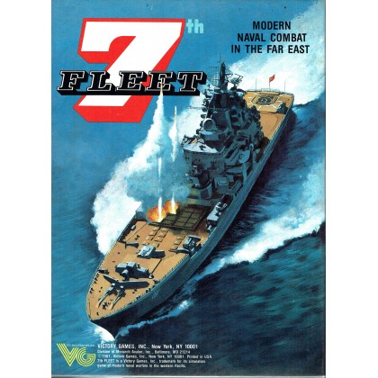7th Fleet - Modern naval combat in the Far East (wargame de Victory Games en VO) 002