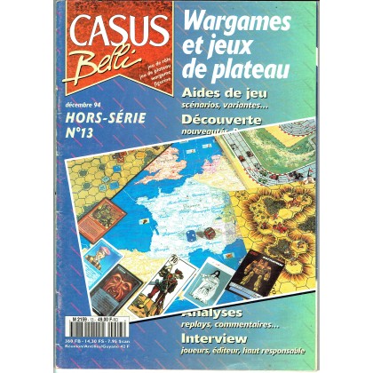 Casus Belli N° 13 Hors-Série - Wargames et Jeux de plateau (magazine de jeux de simulation) 003