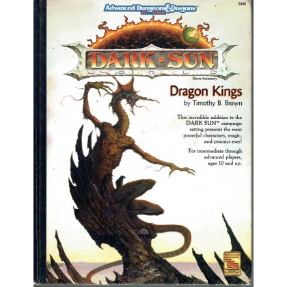 Dragon Kings (jdr Dark Sun - AD&D 2nd édition en VO) 001