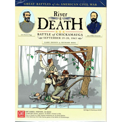River of Death - Battle of Chickamauga 1863 (wargame GMT en VO) 001