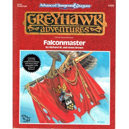 WGA2 Falconmaster (AD&D 2ème édition - Greyhawk Adventures en VO) 002