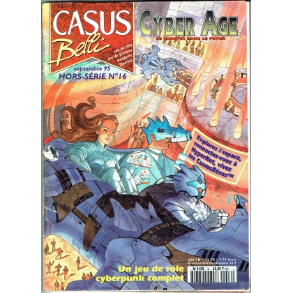 Casus Belli N° 16 Hors-Série - Cyber Age (magazine de jeux de rôle) 001