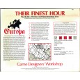 Série Europa - Their Finest Hour - The Battle of Britain and Operation Sea Lion (wargame GDW en VO) 001