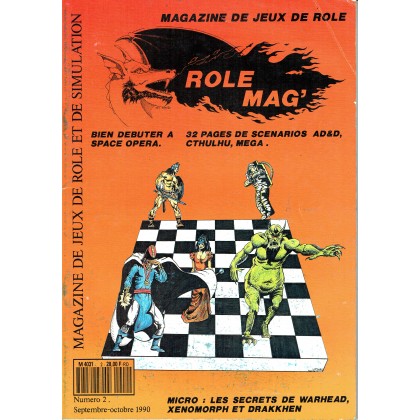 Rôle Mag' N° 2 (magazine de jeux de rôles) 002