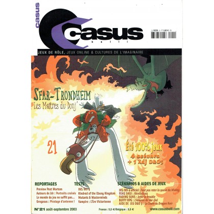Casus Belli N° 21 (magazine de jeux de rôle) 002
