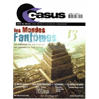 Casus Belli N° 13 (magazine de jeux de rôle) 003