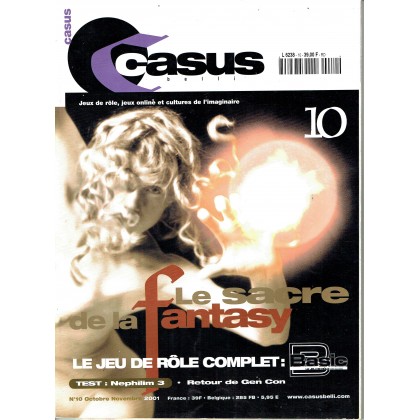 Casus Belli N° 10 Basic jdr (magazine de jeux de rôle) 005