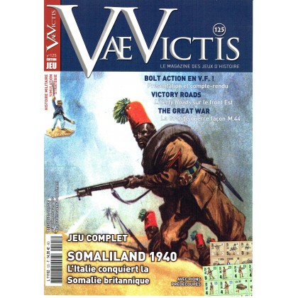 Vae Victis N° 125 avec wargame (Le Magazine du Jeu d'Histoire) 001