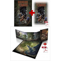 Pack Chroniques Lémuriennes + Livre de base + pdf (jdr Barbarians of Lemuria Mythic en VF)