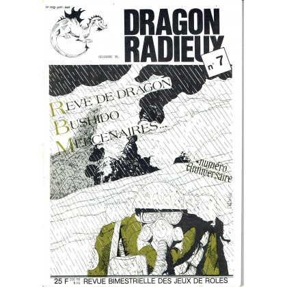 Dragon Radieux N° 7 (revue de jeux de rôle) 002