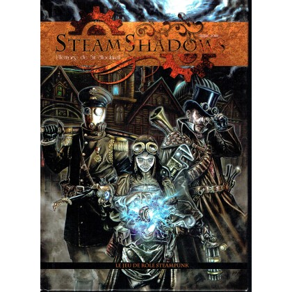 Steamshadows - Le jeu de rôle Steampunk (livre de base JDR Editions en VF) 001