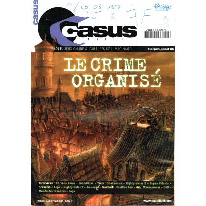 Casus Belli N° 38 (magazine de jeux de rôle 2ème édition) 002