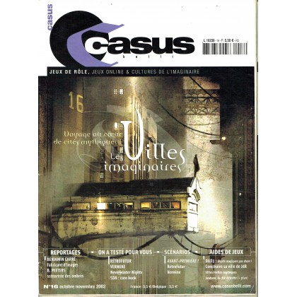 Casus Belli N° 16 (magazine de jeux de rôle 2ème édition) 003
