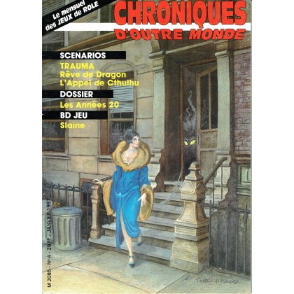 Chroniques d'Outre Monde N° 4 (magazine de jeux de rôles) 002