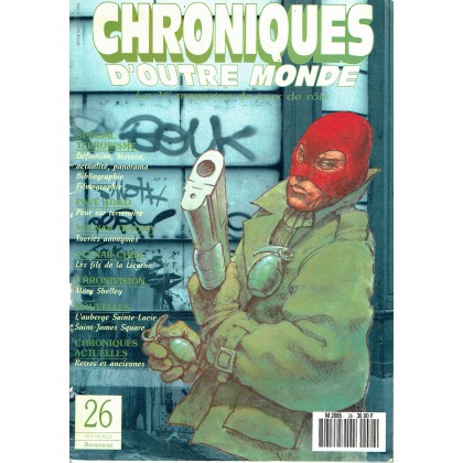 Chroniques d'Outre Monde N° 26 (magazine de jeux de rôles) 001