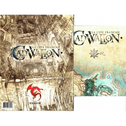 Ecran de Jeu & carte (jdr Cadwallon - La Cité Franche en VF) 002