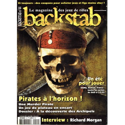 Backstab N° 44 (le magazine des jeux de rôles) 003
