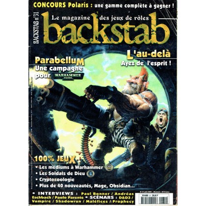 Backstab N° 31 (magazine de jeux de rôles) 002
