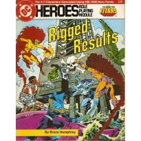 Titans - Rigged Results (jdr DC Heroes RPG en VO)