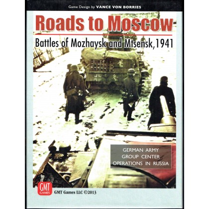 Roads to Moscow - Battles of Mozhaysk and Mtsensk 1941 (wargame GMT en VO) 001