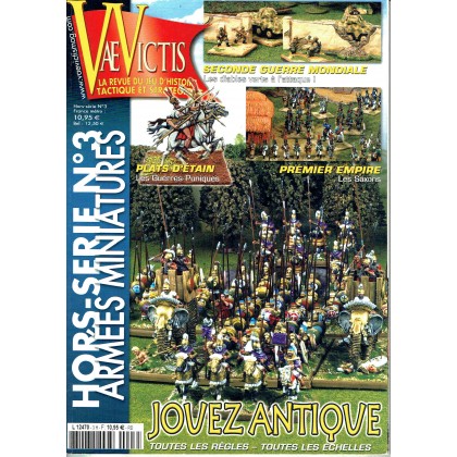 Vae Victis N° 3 Hors-Série Armées Miniatures (La revue du Jeu d'Histoire tactique et stratégique) 002