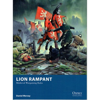 Lion rampant - Medieval Wargames Rules (Livre de règles Osprey Wargames en VO) 001