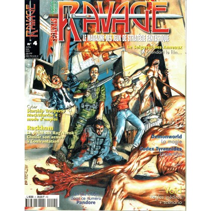 Ravage N° 4 (le Magazine des Jeux de Stratégie Fantastique) 001