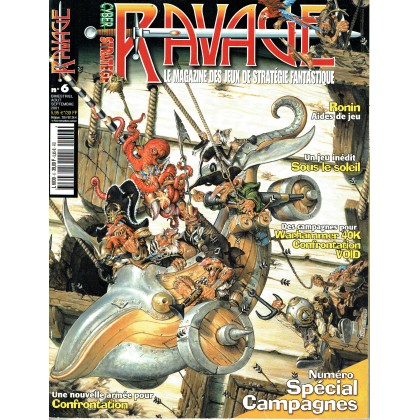 Ravage N° 6 (le Magazine des Jeux de Stratégie Fantastique) 001