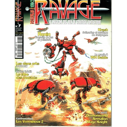 Ravage N° 7 (le Magazine des Jeux de Stratégie Fantastique) 001