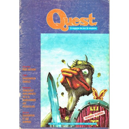 Quest N° 7 + N° 6 offert (fanzine de jeux de rôle en VF) 001