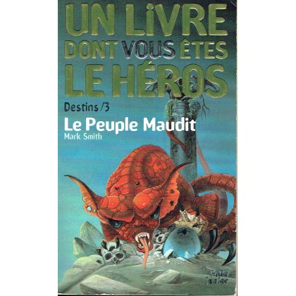 755 - Le Peuple Maudit (Un livre dont vous êtes le Héros - Folio Junior) 001