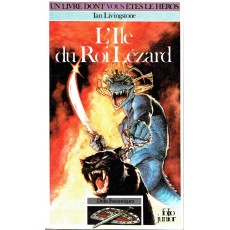 267 - L'Ile du Roi Lézard (Un livre dont vous êtes le Héros - Gallimard)