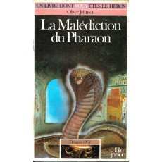 333 - La Malédiction du Pharaon (Un livre dont vous êtes le Héros - Gallimard)