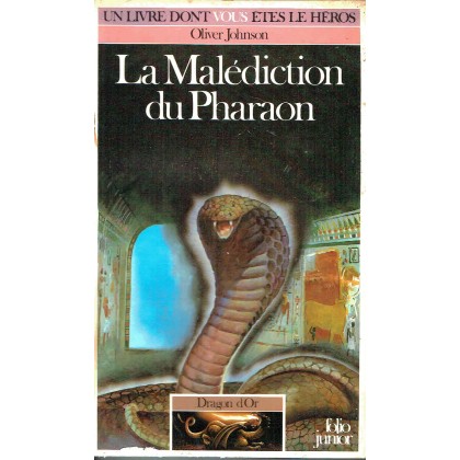 333 - La Malédiction du Pharaon (Un livre dont vous êtes le Héros - Gallimard) 002