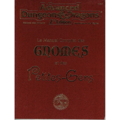 Le Manuel Complet des Gnomes et des Petites-Gens (jdr AD&D 2ème édition en VF) 001
