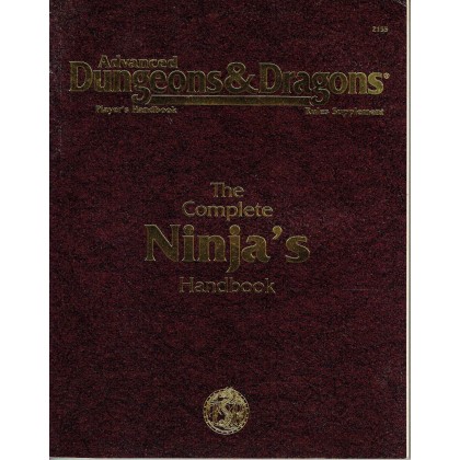 The Complete Ninja's Handbook (jdr AD&D 2ème édition VO) 001