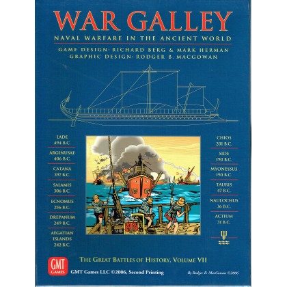 War Galley - The Great Battles of History Volume VII (wargame GMT en VO) 001