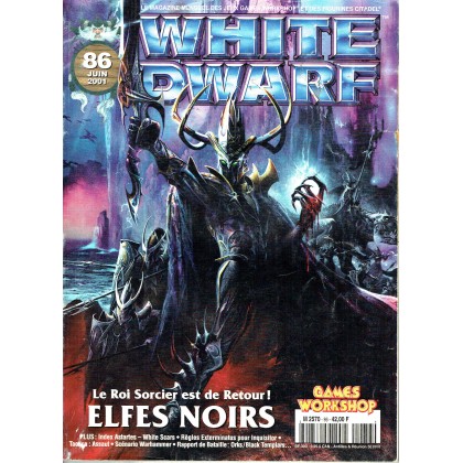 White Dwarf N° 86  (magazine de jeux de figurines Games Workshop en VF) 002