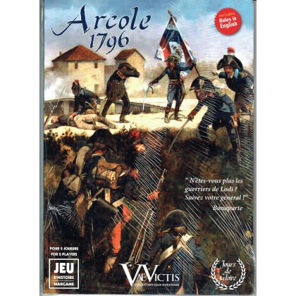 Arcole 1796 - Série Jours de Gloire (wargame complet Vae Victis en VF & VO) 002