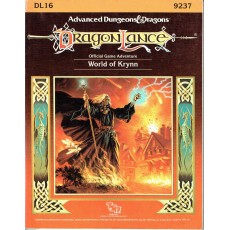 Dragonlance - DL16 World of Krynn (jdr AD&D 1ère édition en VO)
