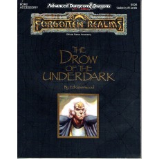 FOR2 The Drow of the Underdark (jdr AD&D 2 - Forgotten Realms en VO)