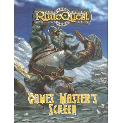 Games Master's Screen (jeu de rôles Runequest IV en VO) 003