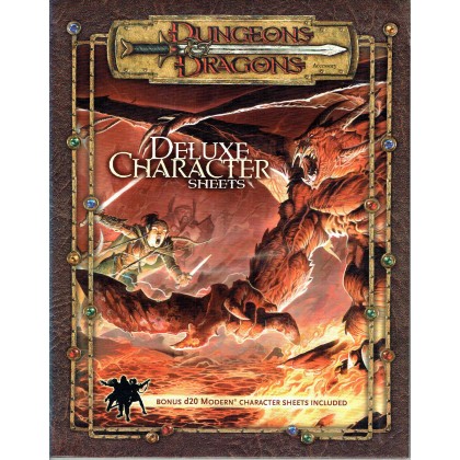 Deluxe Character Sheets (jdr Dungeons & Dragons 3.5 en VO) 002
