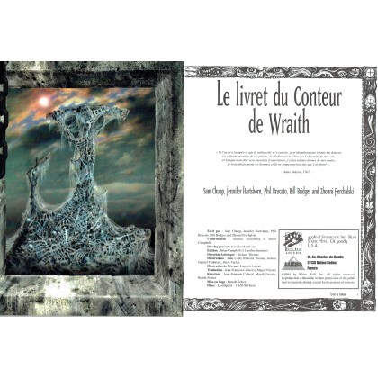 Ecran & Livret du Conteur (jdr Wraith Le Néant en VF) 003