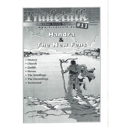 Tradetalk 11 - The Chaos Society Magazine (fanzine Glorantha Runequest Hero Wars en VO) 002