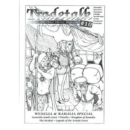 Tradetalk 10 - The Chaos Society Magazine (fanzine Glorantha Runequest Hero Wars en VO) 002