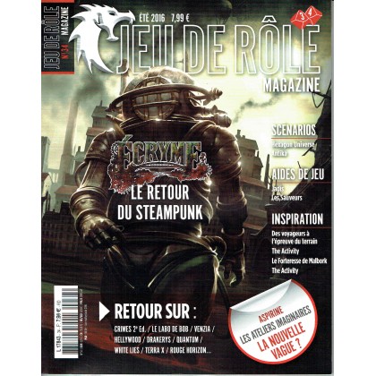 Jeu de Rôle Magazine N° 34 (revue de jeux de rôles) 001