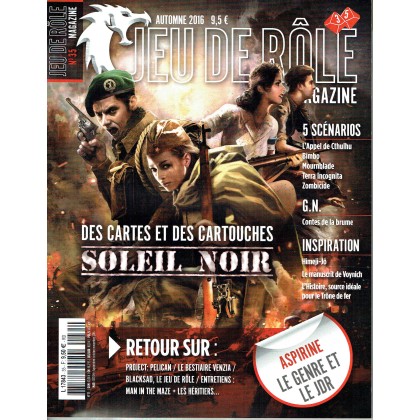 Jeu de Rôle Magazine N° 35 (revue de jeux de rôles) 001