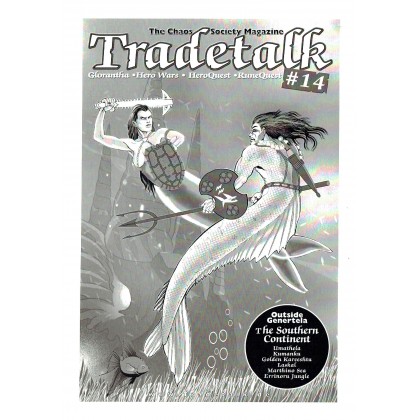 Tradetalk 14 - The Chaos Society Magazine (fanzine Glorantha Runequest Hero Wars en VO) 002